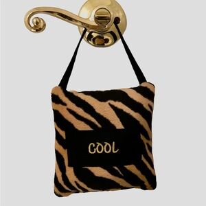 “COOL” Door Knob Hanger Animal Print
